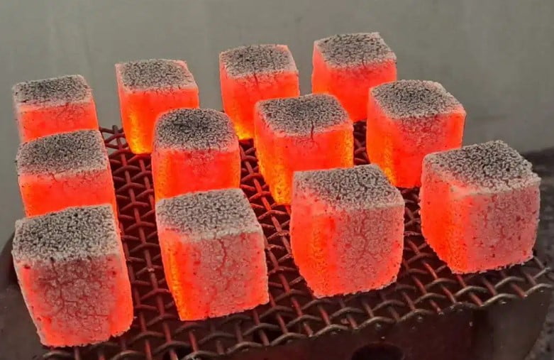 Coconut Shell Charcoal Briquettes Coco Mass La Mascotte Inc